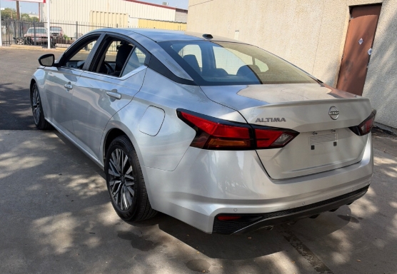2026 Nissan Altima SV silver silver rear three-quarter VIN 1N4BL4DV5TN319260 for sale Dallas TX 2026 Nissan Altima SV silver silver rear three-quarter VIN 1N4BL4DV5TN319260 for sale Dallas TX