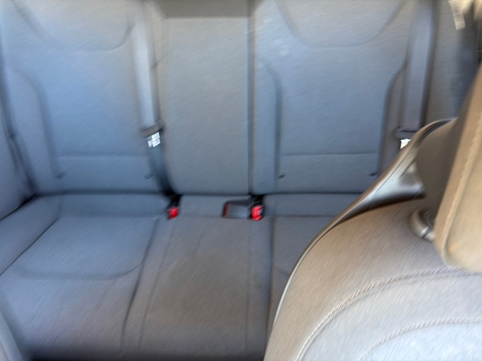 2025 Kia K4 LXS red rear bench seat VIN 3KPFT4DE7SE033635 Dallas TX