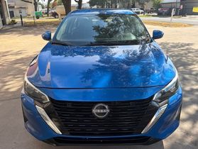 2025 Nissan Sentra SV blue front view VIN 3N1AB8CV4SY385918 Dallas TX 2025 Nissan Sentra SV blue front view VIN 3N1AB8CV4SY385918 Dallas TX